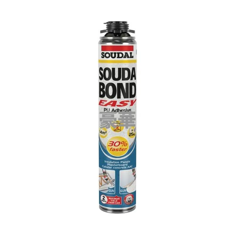 Soudal Soudabond Easy 1K Gun Ready-to-Use Single-Component Expanding Polyurethane Adhesive