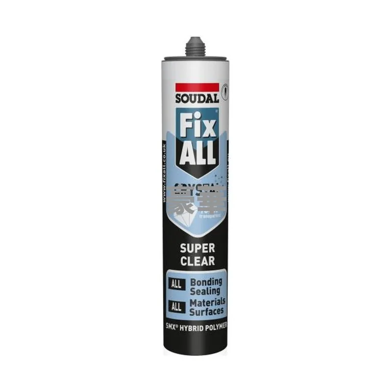 Soudal Fix All Crystal Strong Bonding Transparent Crystal Sealant