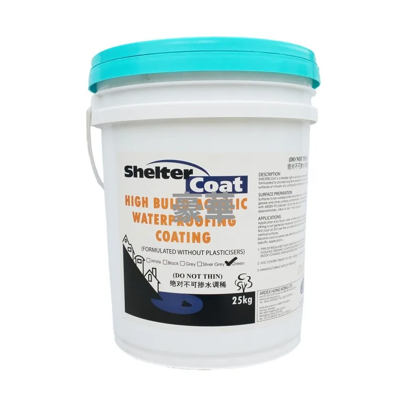 Ardex Sheltercoat Tough, Weather-Resistant (UV) Acrylic Waterproofing Membrane