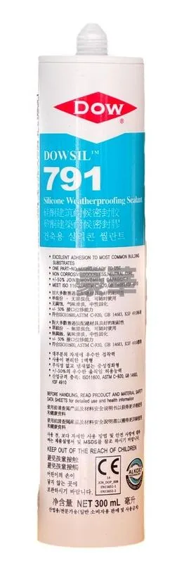 Dowsil 791 Weatherproofing Silicone Sealant