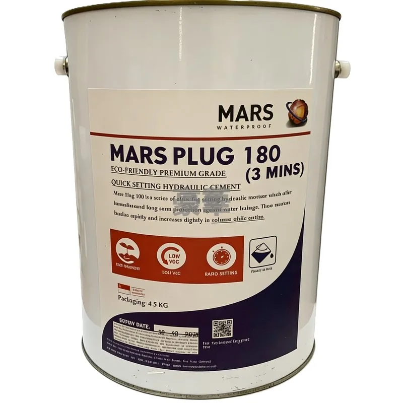 Hoover Mars Plug 180 Fast-Setting Waterplug Cement