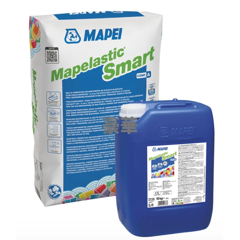 Mapei Mapelastic Smart Highly Flexible Two-Component Waterproofing Mortar