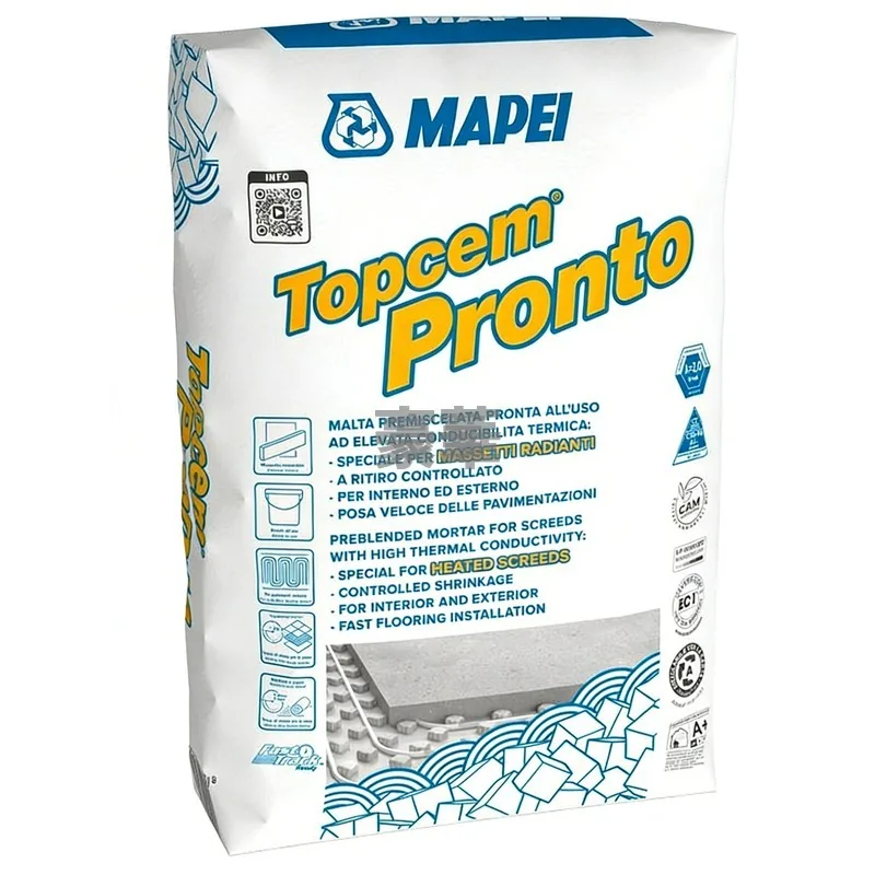 Mapei Topcem Pronto Fast-Drying Screed Mortar