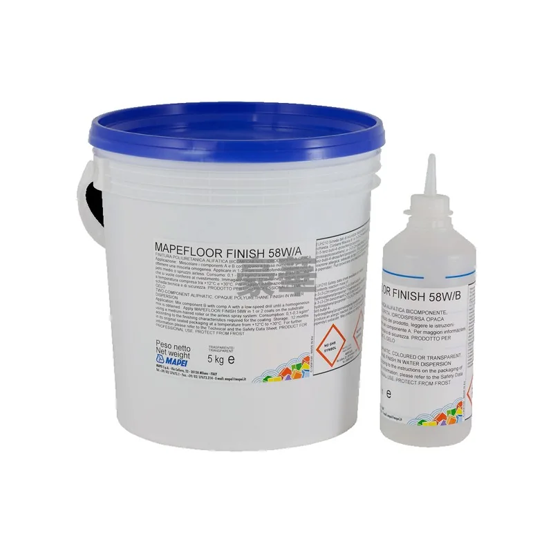 Mapei Mapefloor Finish 58 W Matt Transparent Polyurethane Topcoat