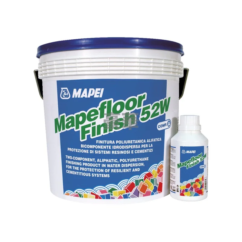 Mapei Mapefloor Finish 52 W Water-Based Polyurethane Dust-Proof & Oil-Proof Protection for Self-Levelling Cement Floors