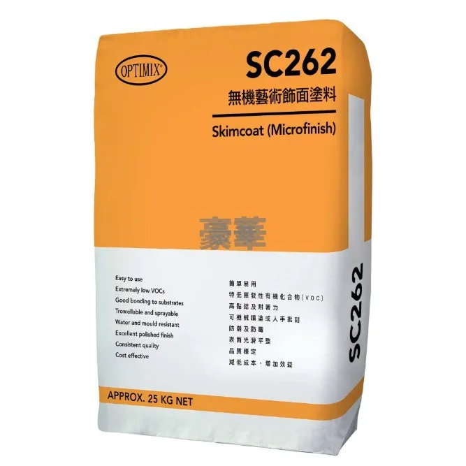 Optimix SC262 Inorganic Artistic Decorative Coating
