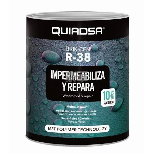 Quiasa Hydro Flex R-38 Single-Component High-Elasticity Waterproofing Membrane