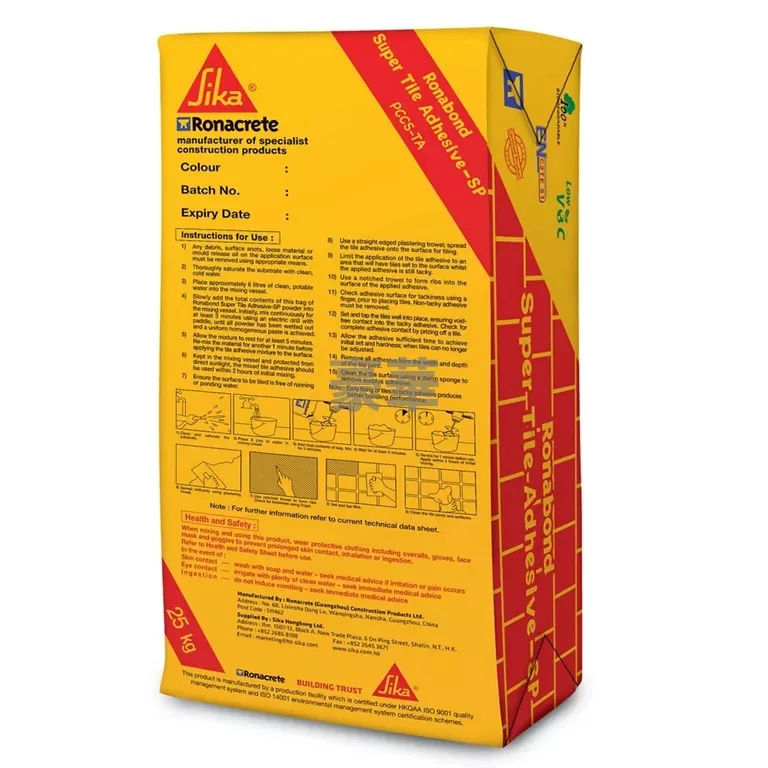 Ronacrete Ronabond Super Tile Adhesive SP Extra-Strong Tile Adhesive