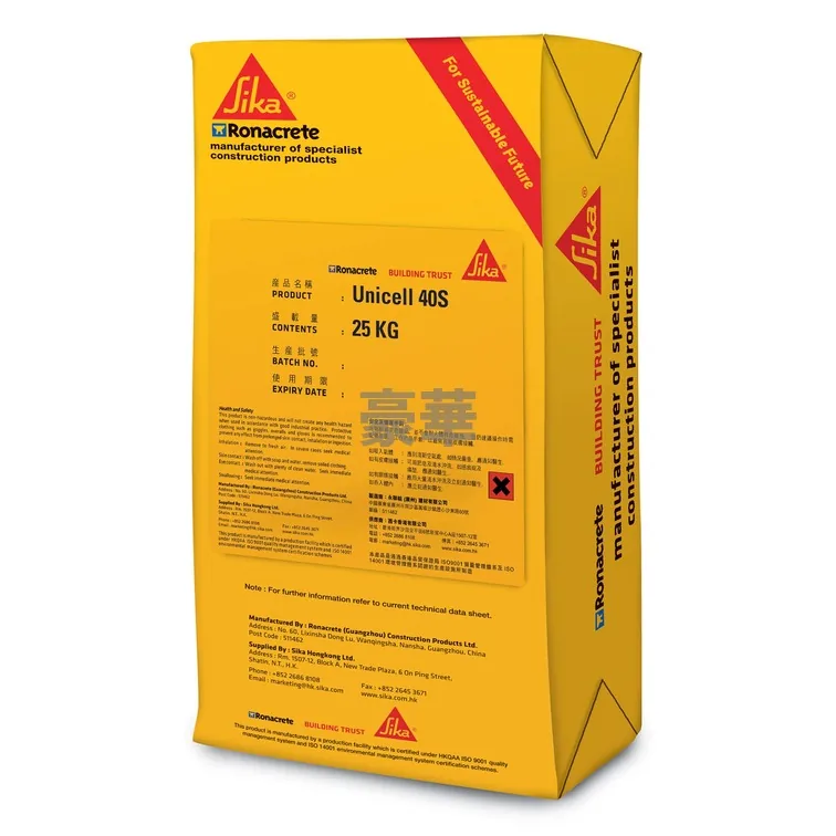 Ronacrete Unicell 40S Door & Window Frame Waterproofing Mortar