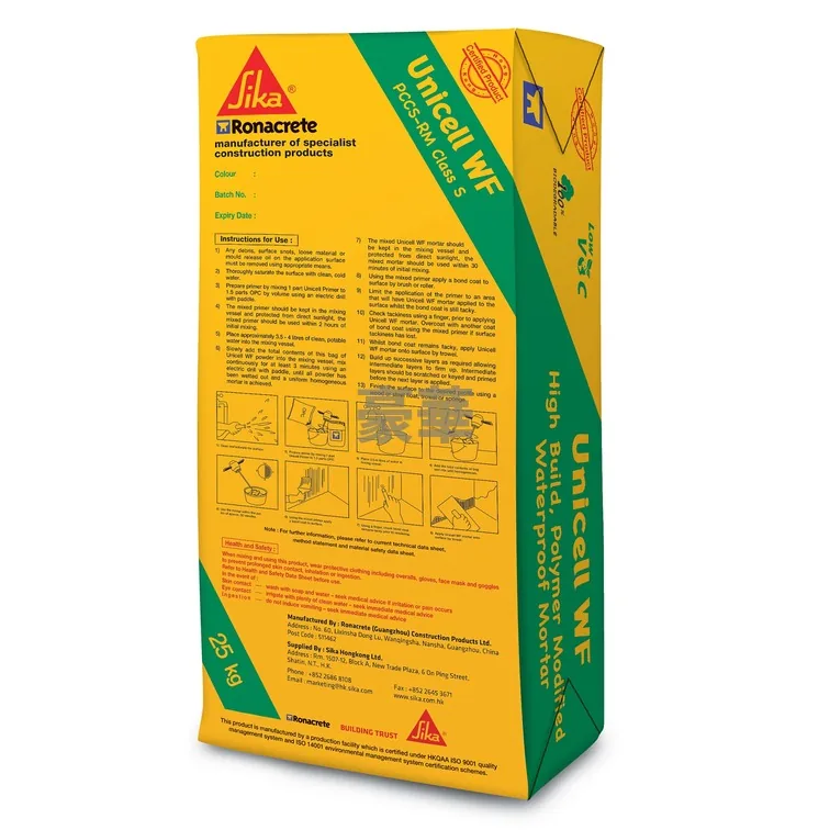 Ronacrete Unicell WF Waterproof Repair Mortar