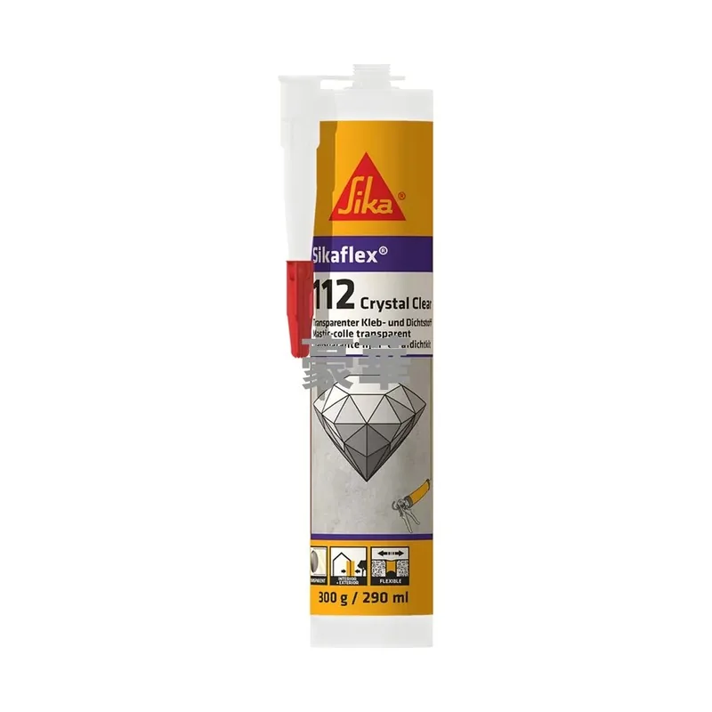 Sika Sikaflex-112 Crystal Clear Transparent Adhesive & Sealant