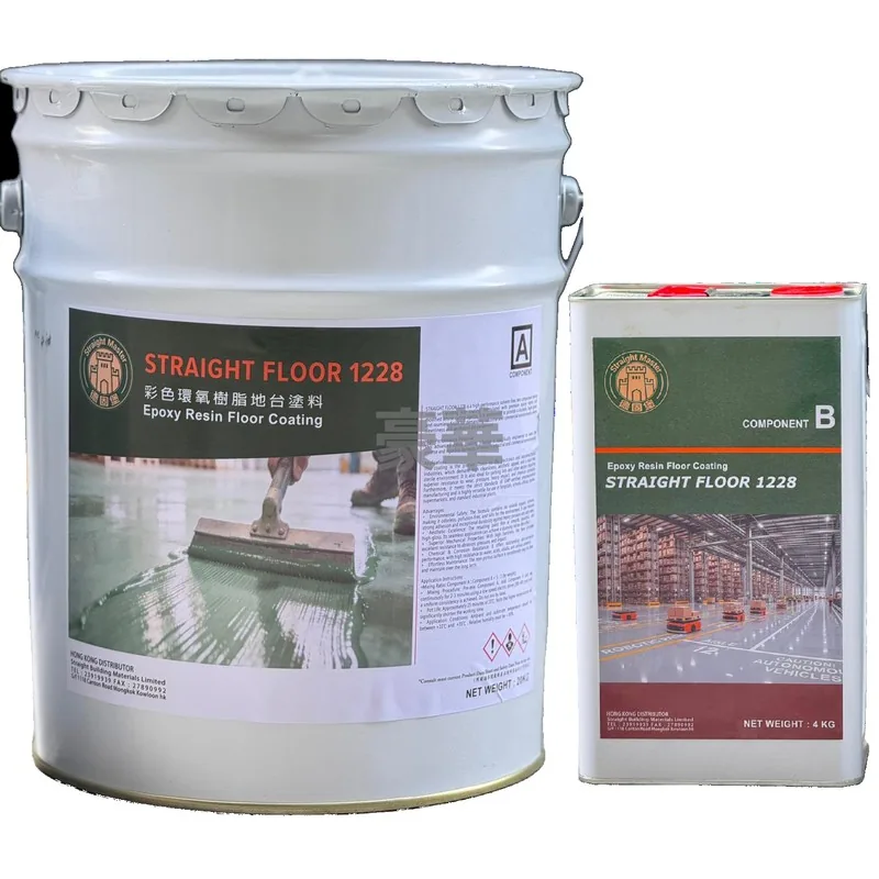 Straight Master Straight Floor 1228 High-Performance Epoxy Floor Coating