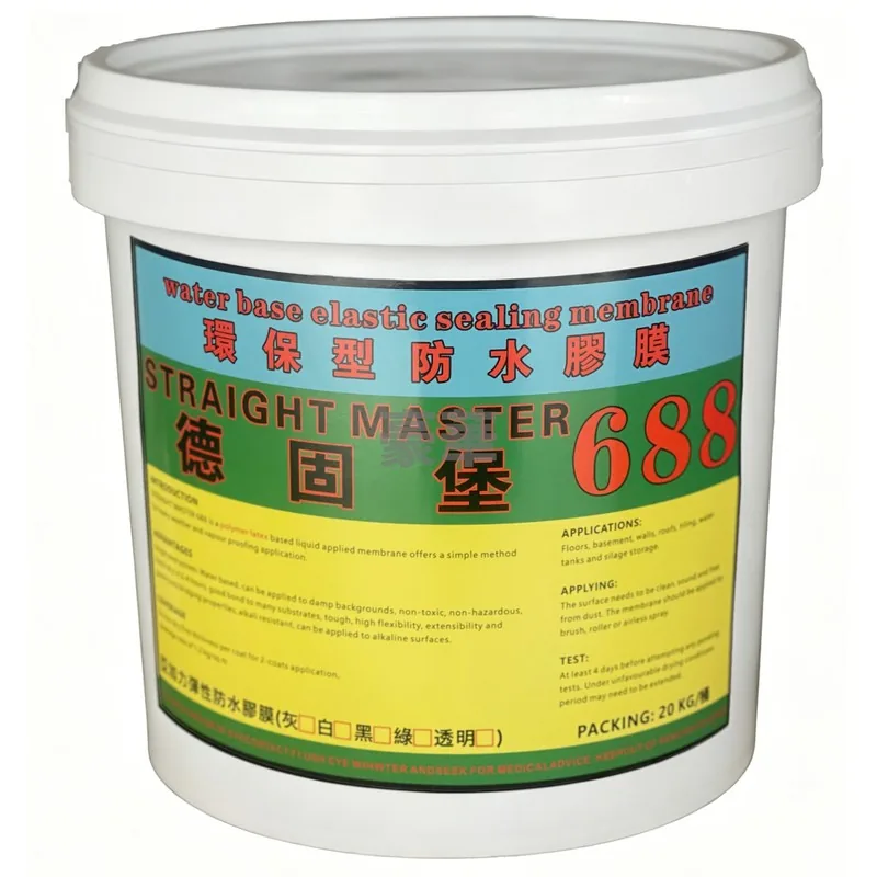 Straight Master 688 UV-Resistant Elastic Waterproofing Membrane