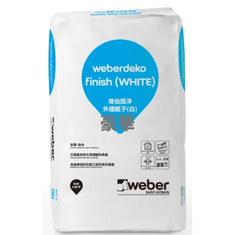 Weber Weberdeko Finish Aldehyde-Free Exterior Skim Coat