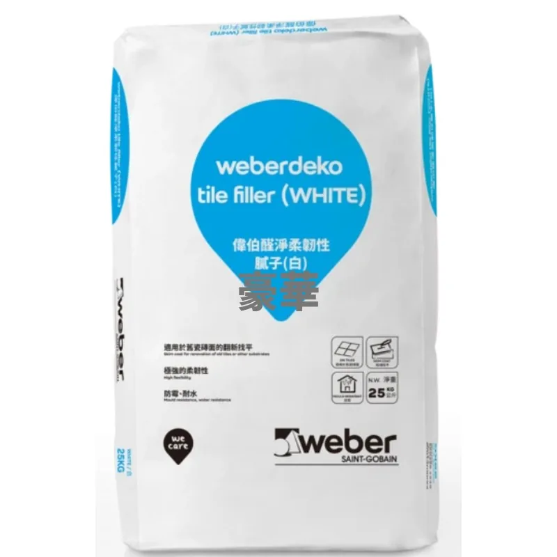 Weber Weberdeko Tile Filler Aldehyde-Free Flexible Putty